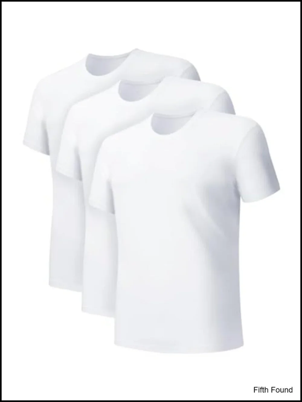 Men's 3-Pack Ultra Soft Micro Modal Undershirts Crewneck V-Neck Short Sleeve